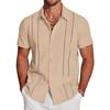 Men's 3D Printed Hawaiian Short Sleeve Vacation Shirt