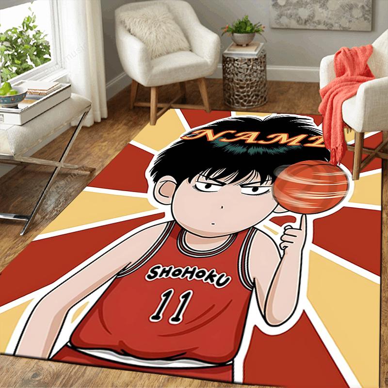 Custom 1Pc Basketball Stars Rug Office Carpet Indoor Outdoor Entrance Doormat Nonslip Soft And Comfortable Living Room D2915325