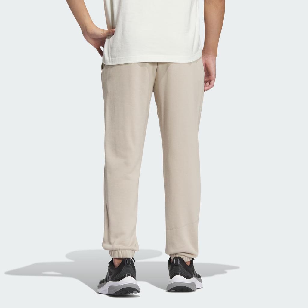 Adidas Sportswear Lounge Pants With Logo Patch Men Pants Light-Brown IQ1373