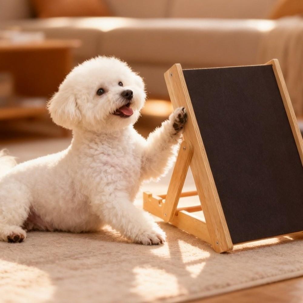 Nastavitelná výška leštička na drápky pro domácí mazlíčky Skládací deska na broušení drápků Škrabací deska pro psy Péče o domácí mazlíčky