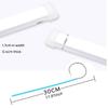 30cm/12inch 2pcs LED DRL Car Daytime Running Light Flexible Waterproof Strip Auto Headlights Brake Flow Lights 12V