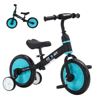UBRAVOO Çocuk Bisikleti 4'ü 1 Arada Eğitim Tekerleği Pedal Retrofit Tek Dokunuşla Montaj Ayarlanabilir Sele Çocuklar İçin Doğum Günü Hediyesi
