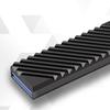 M.2 Ssd Heatsink Cooling Hard Drive 2280 Nvme Ngff Ssd Cooling Aluminum Cooler Radiator W Thermal Silicone Pad For Motherboard