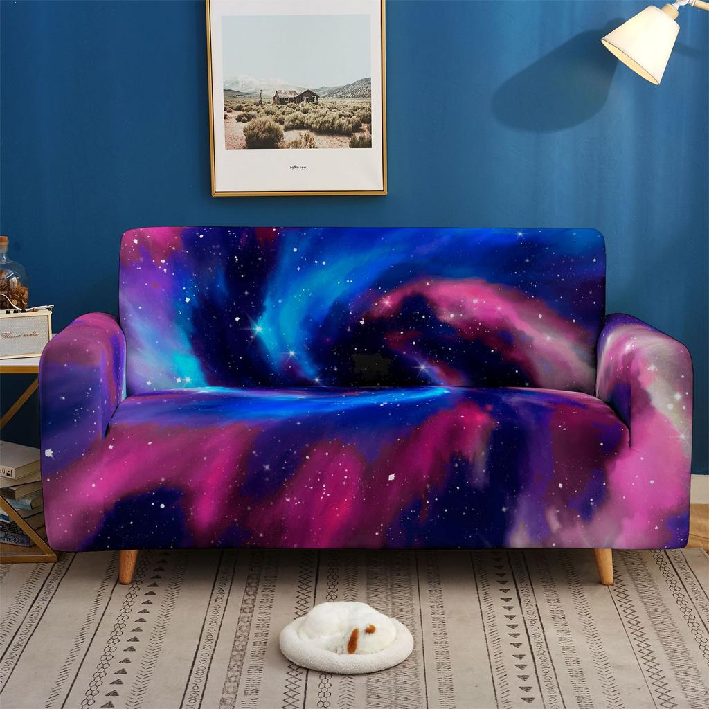 Elastic All-Inclusive Sofa Cover Gradual Change Smudging Multi-Person Combination Sofa Cover Lazy Sofa Cover