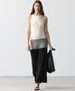 Masimodutti 100% Cotton Contrast Knit Midi Dress
