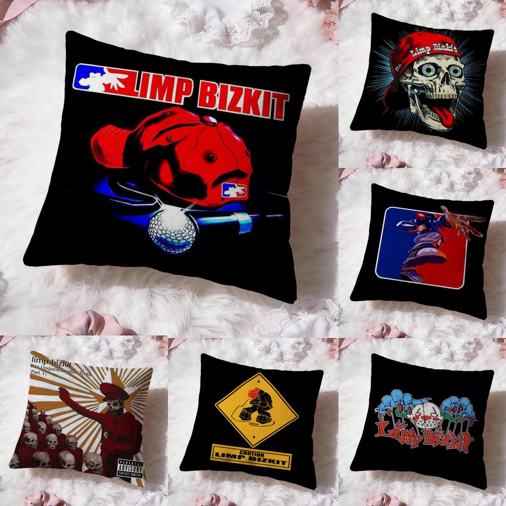 Band L-Limp BizkitS Cushion Cover Premium Comfort Reversible Pillow Cove -Two In One Design for Any Room & Car Interior