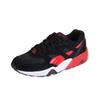 Puma R698 Block Divatos Alkalmi Alacsony Szárú Életmód Cipő Unisex Sneakerek Fekete Piros 360030-02