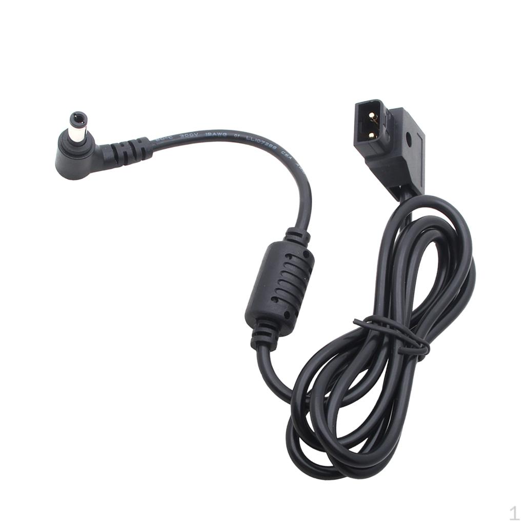 100cm Male to DC Plug Cable for DSLR Rig -Mount Anton Battery
