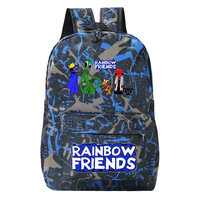 Cartoon Backpack For Primary School Students, Junior High School Students, Campus Burden Reduction Schoolbag Wide Shoulder Large Capacity Computer Bag