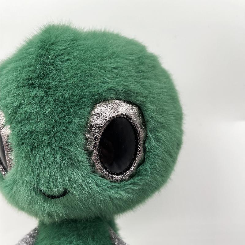 Space Series Alien Plush UFO Ornament Starry Sky Cowboy Hat Peanut Doll Birthday Gift
