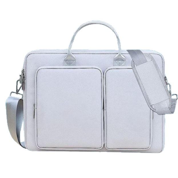 Große Kapazität 17,3-Zoll-Laptoptasche mit mehreren Fächern und Samtfutter