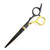 New Professional Hair Cutting Scissors Home Hair Cutting Barber Salon Thinning Shears Stainless Steel Hairdressing Black Golden