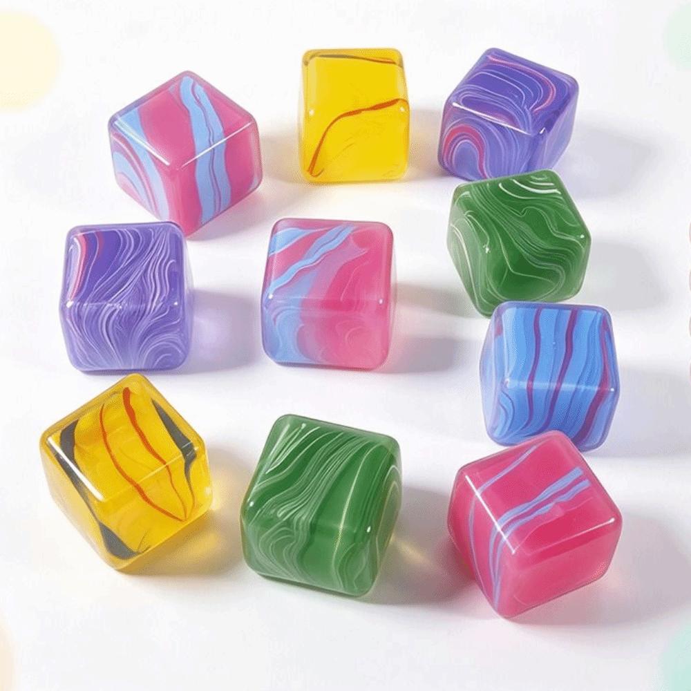 Slow Rising Ice Cube Fidget Toy Transparent Sensory Fidget Toy Ice Cube Squishy Toy Relaxation
