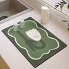 Small Fresh Kitchen Countertop Mat Dirt Resistant Heat-resistant Heat-insulating Pad Water Absorbing Quick Drying Anti Slip Pad