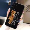 Naughty Cute Bear Phone Case For OPPO F31 A5X A6X A5 A6 A17 A16 A38 A53 A54 A55 A57 A58 A60 A74 A78 A92 A93 A94 A72 A98 Cover