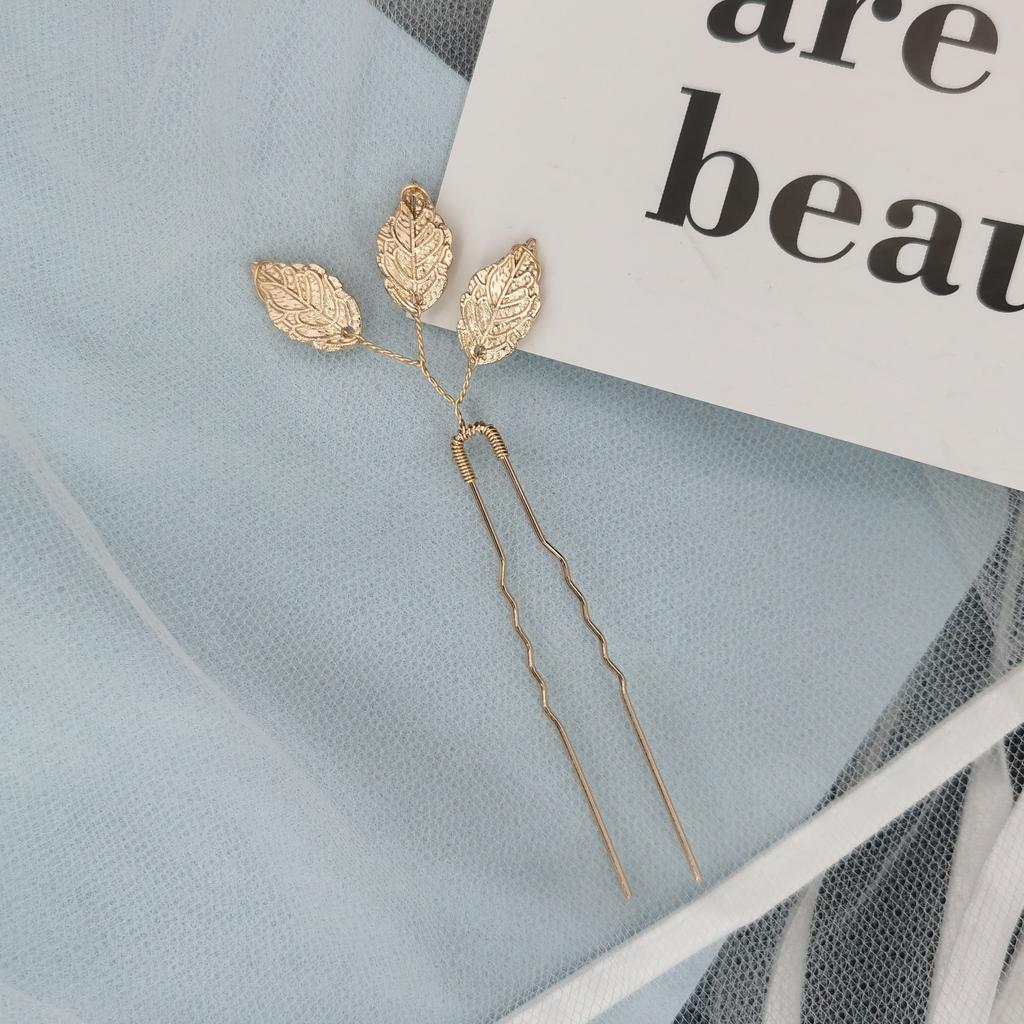Women U Shape Hair Clips Bobby Pins for Women Girls Brides Hairstyling Tools Accessories Crystal Pearl Hairpins Metal Barrettes