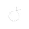 APM Monaco METEORITES/Hexagram Multi-Meteor Silver Synthetic Cubic Zirconia Bracelet Women's Silver WB4112OX