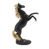 Horse Sculpture Ornament Decorative Auspicious Wealth Craft Resin Standing Horse Statue for Cabinet