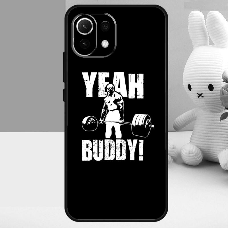 Bodybuilding Gym Fitness Quotes Case For Xiaomi 15T 13T 14T Pro 17 Pro Max 15 14 13 Ultra POCO X7 Pro X5 X6 F5 F6 F7 Funda