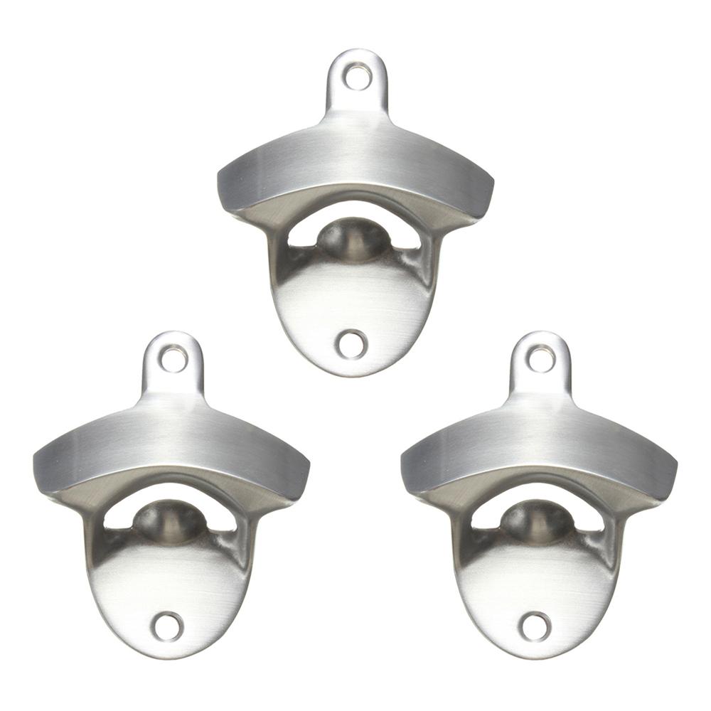 Stainless Steel Wall Mounted Bottle Opener Beer Bottle Opener Creative Bottle Opener Metal Bottle Opener