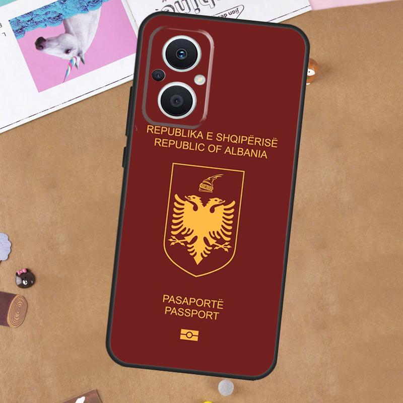 Russia Serbian Spain Passport Case For OPPO Reno 14 13 12 11 10 Pro 14F 13F 12F 11F 8T 8 Lite OPPO Find X8 X6 X5 Pro Cover