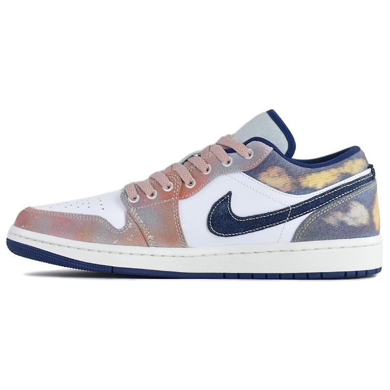 

Jordan Air Jordan 1 Vintage Basketball Shoes Men s Low Top Blue/Pink IH0648-141(Team679-) 40.5