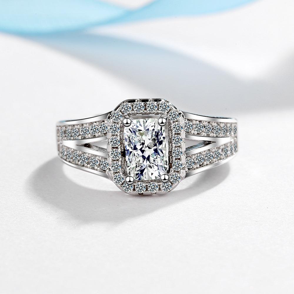 Lindon Women   Artificial Crystal Rings Party Anniversary Fine Jewellery Ring