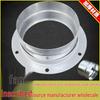 Galvanized Round Axial Fan Hose Connector: Smoke Exhaust Duct Flange Interface