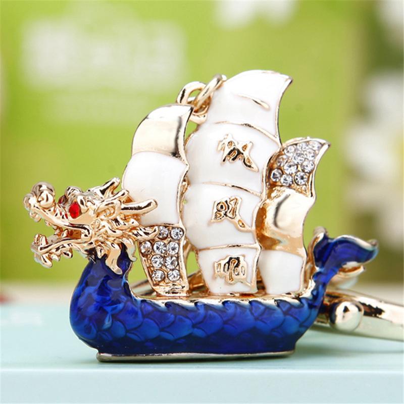 Cute Crab Charms Keychain for Women Men Gifts Jewelry Rhinestone Bag Decor Cartoon Animal Key Chain