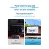 25-Model ORA Good Cat/GT Center Console Screen Protector with Silicone Edge for Interior Enhancement