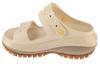Crocs Classic Crush Clog, Damen beige Pantoletten