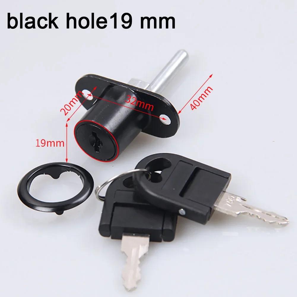 16/19mm Cylinder Locks Cabinet Mailbox Lock Furniture Desk Drawer Cupboard Box Lock With 2 Keys For Furniture Hardware