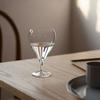 2 Stück Wassertropfenform Cocktailglas Wein Champagnerglas Whiskybecher Kaffee Saftgläser für Bar Party Dekoriert Kreativ Trinken