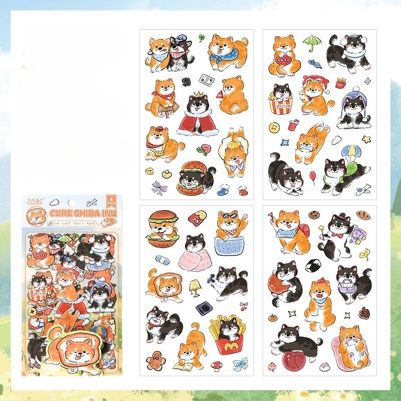 New Products Have Cute Dogs Cute Cartoon Creative Stickers Children's Hand Account Materials Diy Stickers
