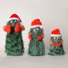 Albero di Natale Danzante con Musica Bambola Cantante di Natale Bambola Albero di Natale Elettrico Oggetto Scherzo Rotante Giocattolo per Bambini