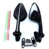 Rearview Mirror for TMAX530, CBR400R, FZ1 Fazer, and Ninja250 Models