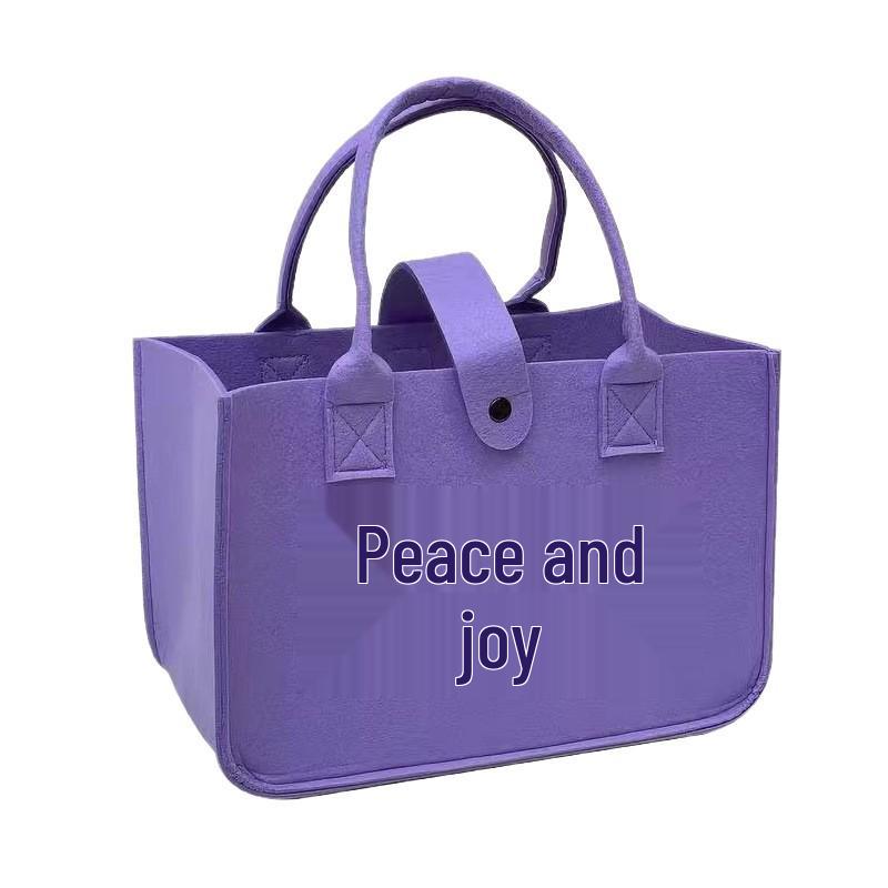 Custom Logo Felt Handbag - Thickened Corporate Gift & Promotional Souvenir