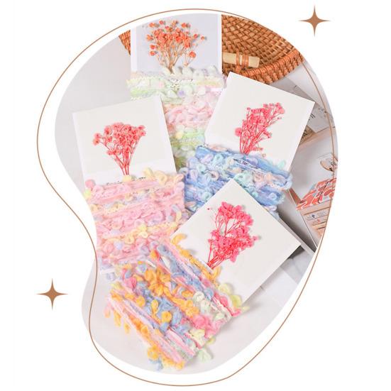 1/2Pcs 100G Hand Blended Yarn Ball DIY Handmade Knitting Crafts Bags Gloves Tassels