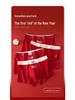 A-grade pure cotton red underwear for teenage boys (15-18) during growth spurts; autumn/winter, non-chafing, zodiac-themed.