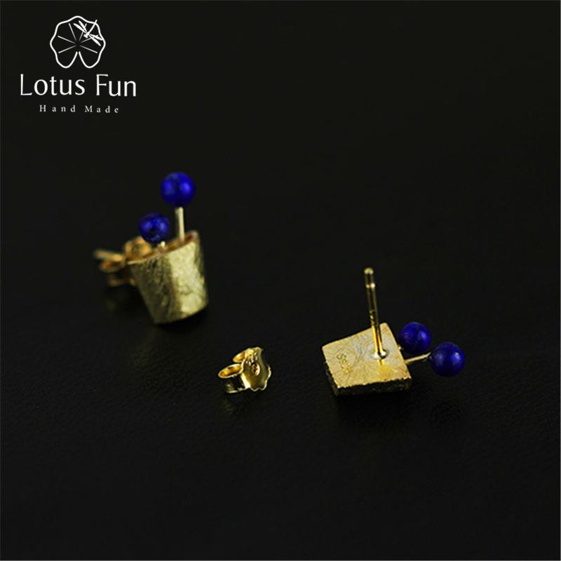 

Креативные женские серьги-гвоздики Lotus Fun ручной работы с фруктами и растениями