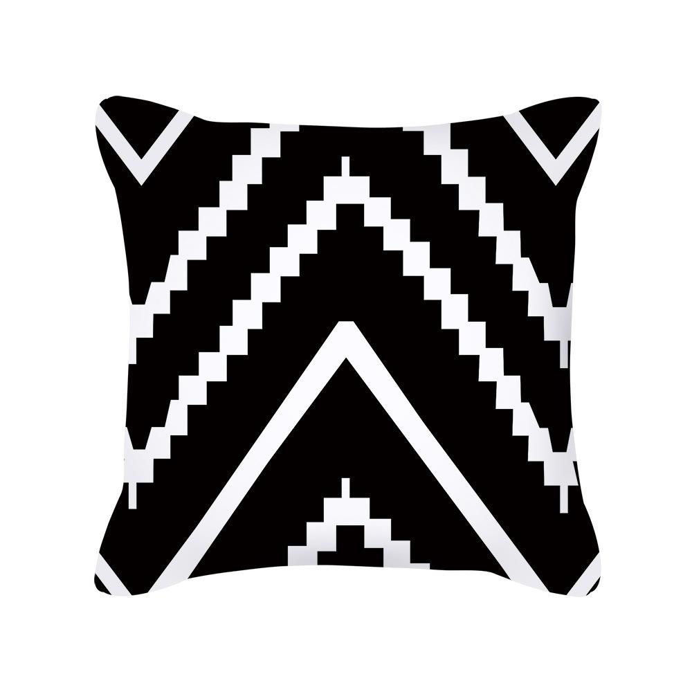 Home Cushion Cover Sofa Throw Pillowcase Modern Geometric Abstract  Office