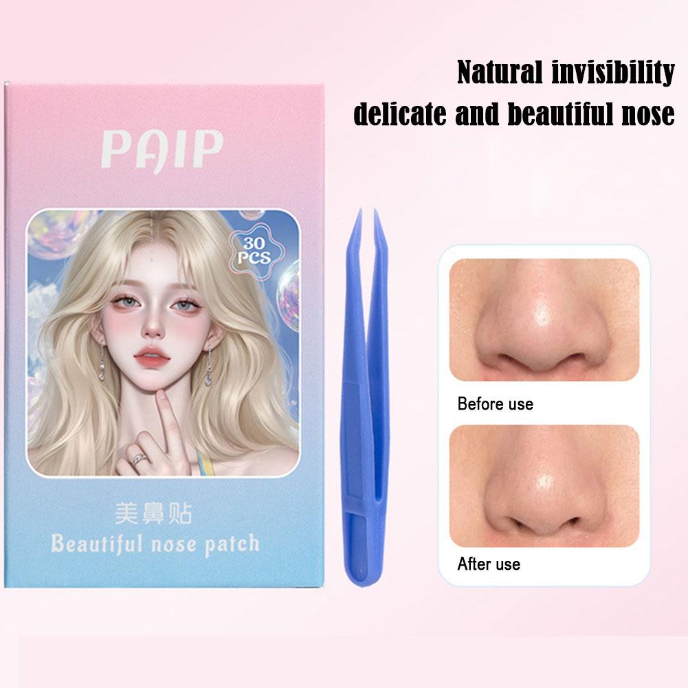 Transparent PE Breath Nasal Strips 2 Supports Stop Makeup Patches Better Nose Breathing Sleepin A4S2