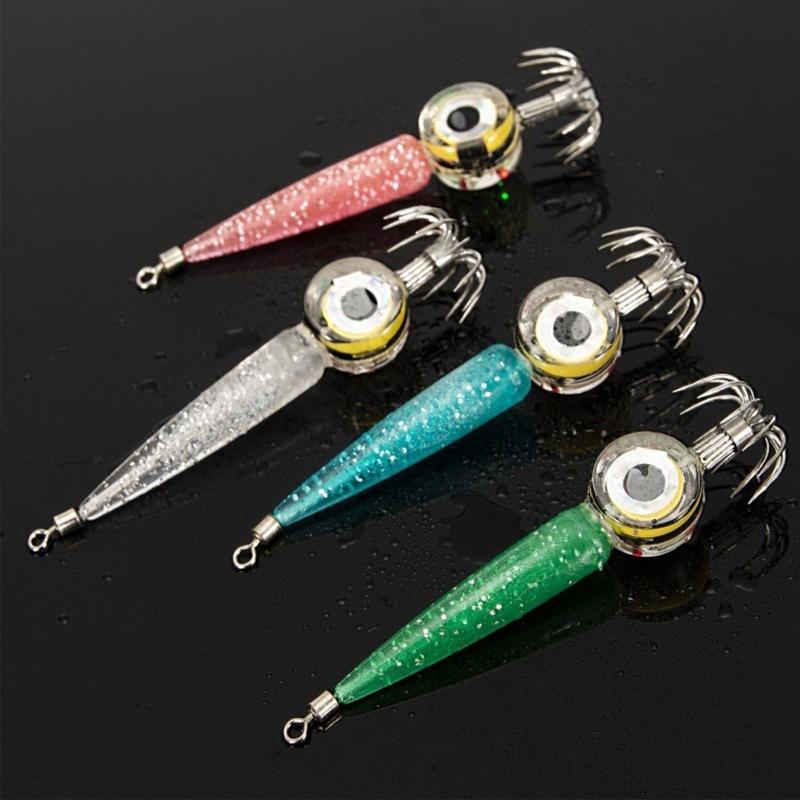 Premium Luminous Shrimp Fishing Lures Soft Fishing Lure Crankbait for Sea Fishing Freshwater and Saltwater Fishing Kits