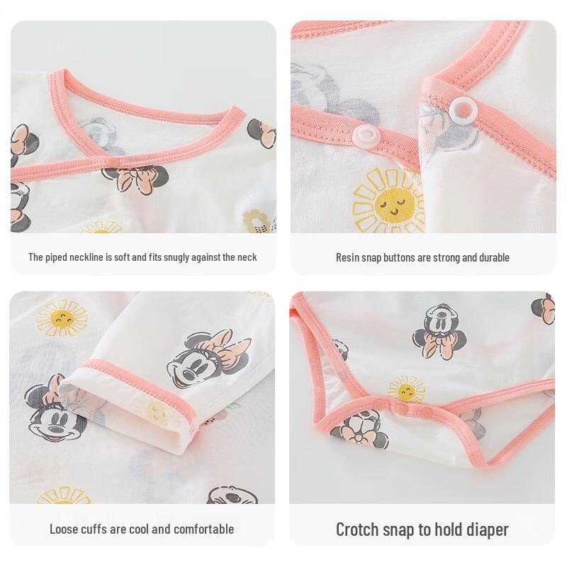 Disney Baby Summer Cotton Romper Bodysuit