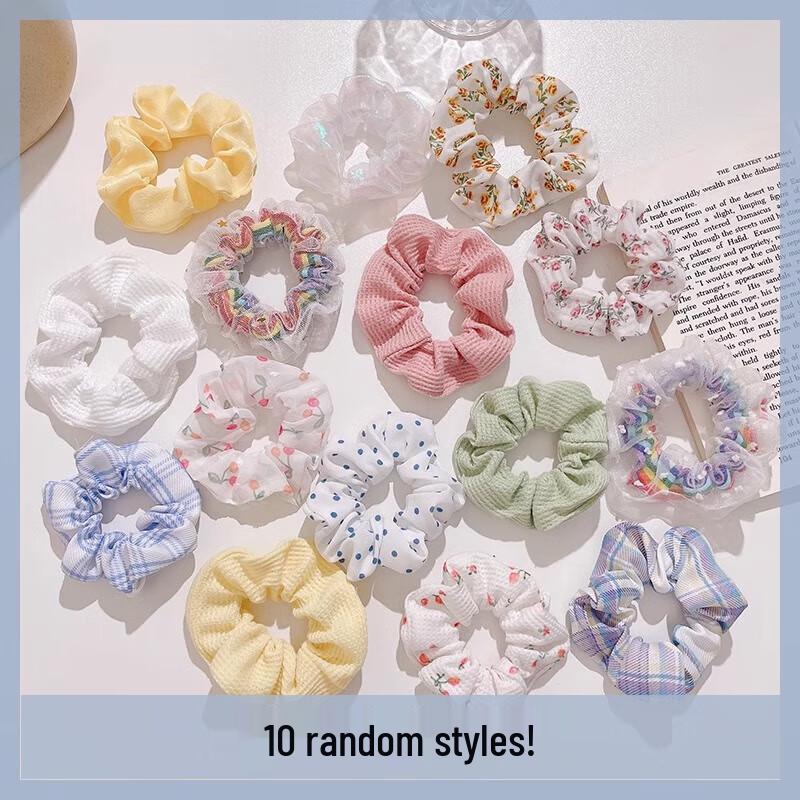 Women s Fashion Scrunchie Hair Ties