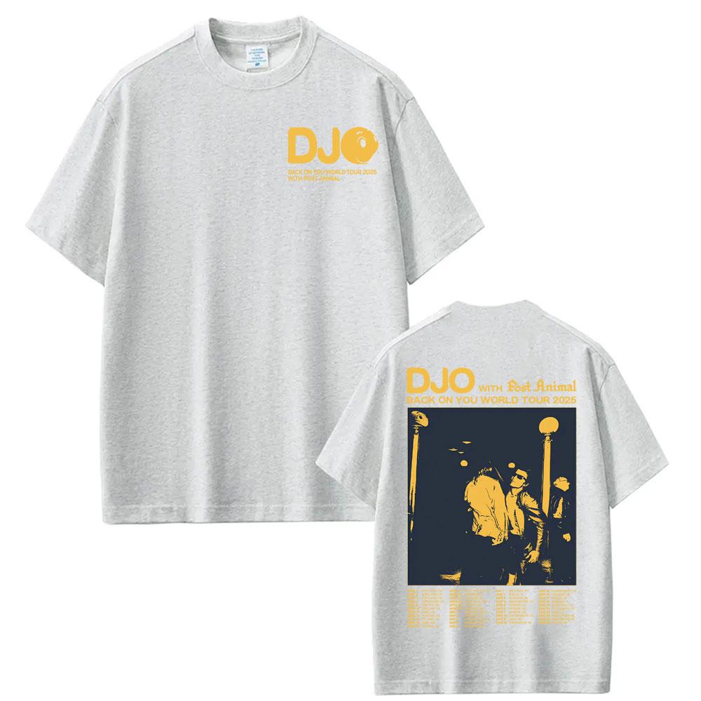 Djo Back on You World Tour 2025 Graphic Tshirts Unisex Women Clothing Hip Hop Street Tshirt 100 Cotton Comfort Hot Sale T Shirts