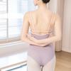 Adult Ballet Dancewear: Color Block Cross Strap Practice & Exam Leotard