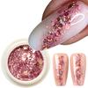 Xiaomi 1/2pcs Pink Gold Iridescent Chunky Nail Glitter Sequins Hexagonal Holographic Nail Art Flakes Sparkly Manicure Decorations