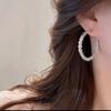 New Fashion Trend Unique Design Elegant Delicate Geometric Round Earrings For Women Jewelry Wedding Party Premium Gifts