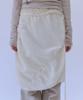 Auro Banding Balloon Midi Skirt [ Butter ]